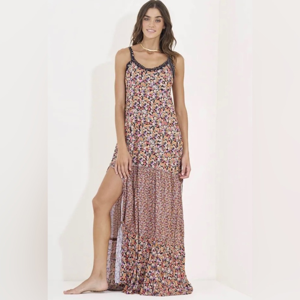 Anthropologie/ Maaji Calico Alessa Maxi Dress